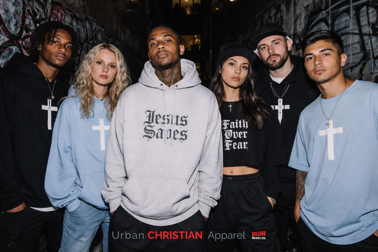 Spreading the love and message of Christ through urban fashion