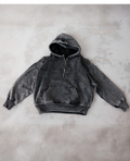 Crystal Wash 1/4 Zip Boxy Hoodie